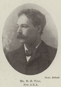 Mr H S Tuke, nieuwe ARA door English Photographer