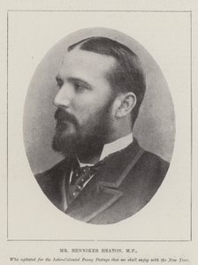 De Heer Henniker Heaton, Parlementslid door English Photographer