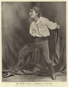 Meneer Henry Irving, als Matthias in The Bells