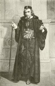 Mr Henry Irving als Shylock (gravure) door English Photographer