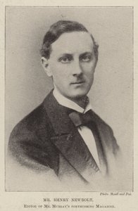 Mr. Henry Newbolt, redacteur van het aanstaande tijdschrift van Mr. Murray door English Photographer
