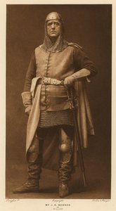 Mr J H Barnes als William door English Photographer