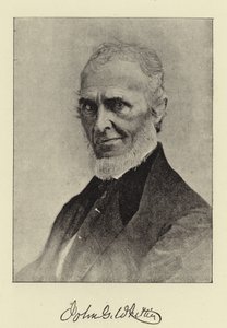 De Heer John G Whittier, de Quaker-Dichter van Amerika door English Photographer
