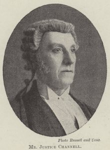 Mr Justice Channell door English Photographer