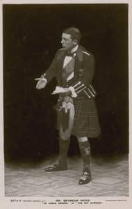Mr Seymour Hicks, als Angus Graeme in De Vrolijke Gordons