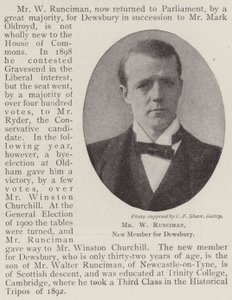 Mr W Runciman, nieuw lid voor Dewsbury door English Photographer