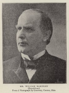 Mr William McKinley door English Photographer