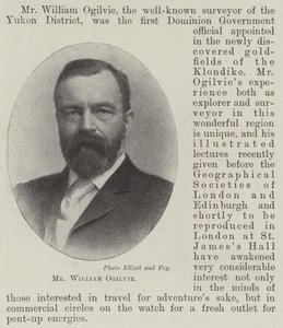 De heer William Ogilvie door English Photographer