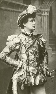 Mr William Terriss als Claudio (gravure) door English Photographer