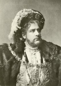 Mr William Terriss als Hendrik VIII (gravure) door English Photographer