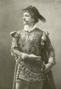 Mr William Terriss als Mercutio (gravure) door English Photographer