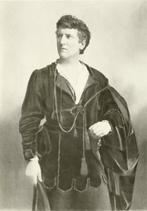 Mr Wilson Barrett als Hamlet (gravure) door English Photographer