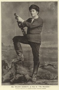 Meneer Wilson Barrett, als Pete in The Manxman door English Photographer