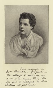 Annie Besant door English Photographer