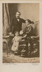 Napoleon III door English Photographer