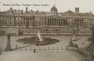 National Gallery, Trafalgar Square door English Photographer