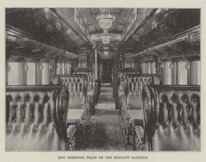 Nieuwe gangtrein op de Midland Railway
