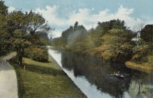 Nieuwe Rivierwandeling, Leamington door English Photographer