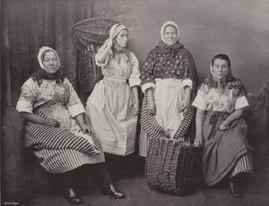 Newhaven Visvrouwen door English Photographer