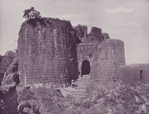 Oude Fort, Purandhar door English Photographer