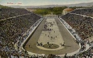 Olympisch Stadion, Athene, Griekenland door English Photographer