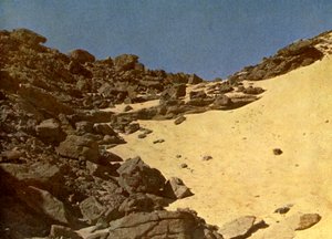 Op het plateau van de Sahara, Egypte door English Photographer