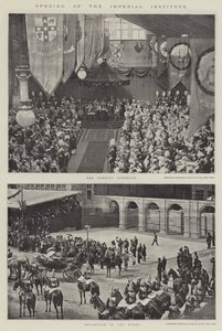 Opening van het Imperial Institute
