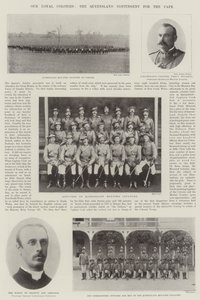 Onze loyale koloniën, het Queensland contingent voor de Kaap