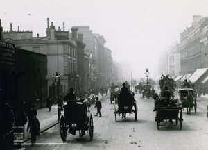 Oxford Street, Londen; kijkend naar het westen door English Photographer