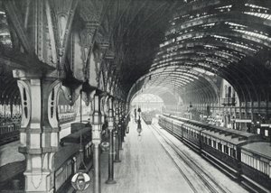 Paddington Station, algemeen overzicht van de perrons