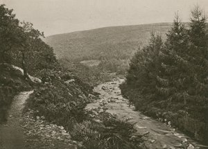 Pad bij Bagworthy Water, Doone Valley