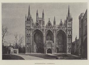 Kathedraal van Peterborough door English Photographer