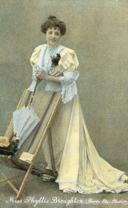 Phyllis Broughton, Engelse toneelactrice door English Photographer