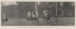 Polowedstrijd tussen Ranelagh en een Cavalerieteam, een Doelpunt voor de Cavalerie door English Photographer