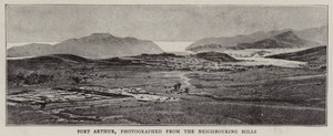 Port Arthur, gefotografeerd vanaf de naburige heuvels