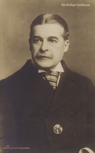 Portret van Sir Arthur Sullivan