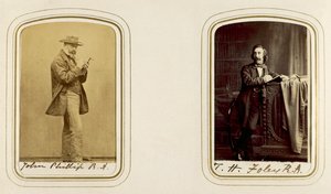 Portretten van John Phillip en John Henry Foley