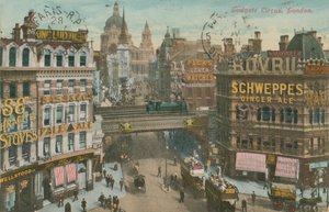 Ludgate Circus, Londen door English Photographer