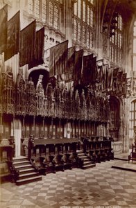 Ansichtkaart van Westminster Abbey door English Photographer