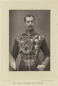 Prins Albert Victor, Hertog van Clarence en Avondale door English Photographer