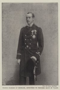 Prins Charles van Denemarken, verloofd met Prinses Maud van Wales