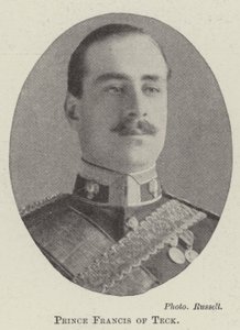 Prins Francis van Teck door English Photographer