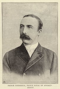 Prins Frederick, Kroonprins van Anhalt-Dessau door English Photographer