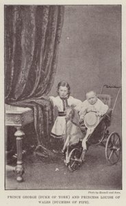 Prins George (hertog van York) en prinses Louise van Wales (hertogin van Fife)