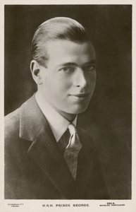Prins George, Hertog van Kent door English Photographer