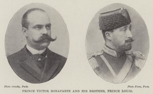 Prins Victor Bonaparte en zijn broer, Prins Louis