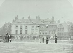 Princes Street, Westminster: vanaf sanctuary, 1885 door English Photographer