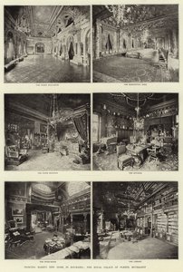 Het Nieuwe Huis van Prinses Marie in Roemenië, het Koninklijk Paleis van Plesch, Boekarest door English Photographer