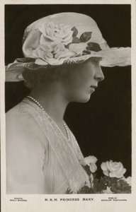 Prinses Mary door English Photographer