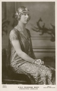 Prinses Mary, Viscountess Lascelles door English Photographer